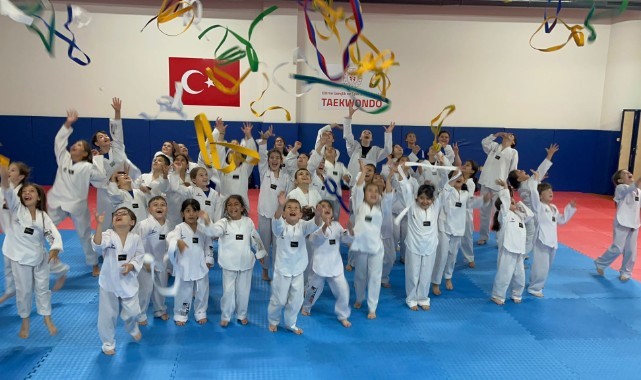47 sporcu kuşak atladı