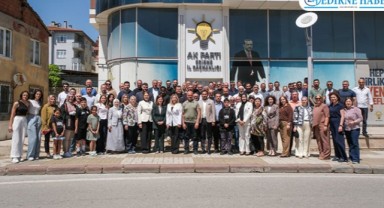 AK Parti Ailesi Edirne’de bayram sevincini paylaştı