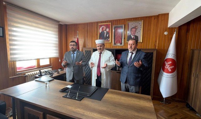 Burhan Çakır’a hayırlı olsun ziyareti