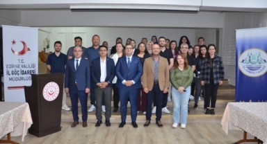 Edirne’de insan ticaretiyle mücadele eğitimi düzenlendi