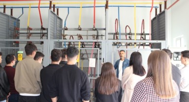 Geleceğin enerji uzmanları sahada deneyim kazandı