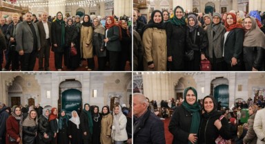 Hacı adayları kutsal topraklara dualarla uğurlandı