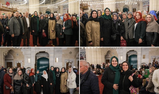 Hacı adayları kutsal topraklara dualarla uğurlandı