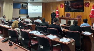 İl Özel İdaresi personeline afet farkındalık eğitimi verildi