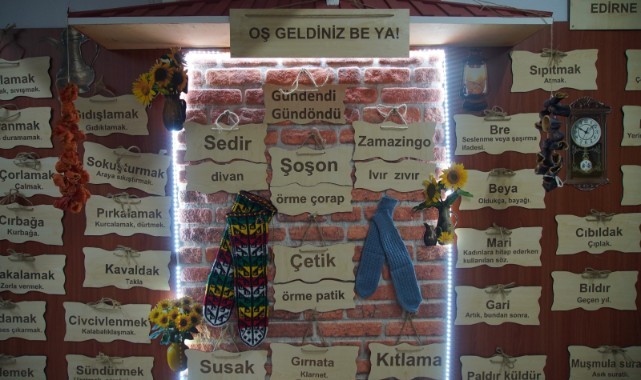 İlhami Ertem'de “Trakya Kelime Müzesi” açıldı