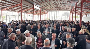 Kaymakam Tutar Domurcalı köyü’ndeki yağmur ve şükür duasına katıldı