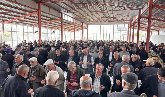 Kaymakam Tutar Domurcalı köyü’ndeki yağmur ve şükür duasına katıldı