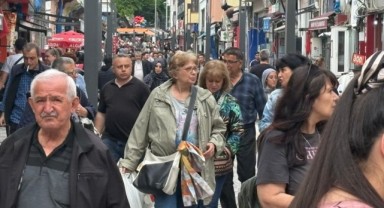 Kent merkezinde anneler günü hareketliliği