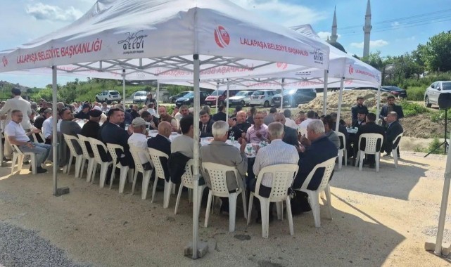 Lalapaşa’da yeni hizmet binası açılışı yapıldı