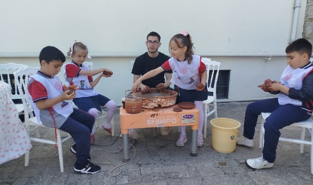 Öğrencilere tarih ve kültürel miraslar anlatıldı