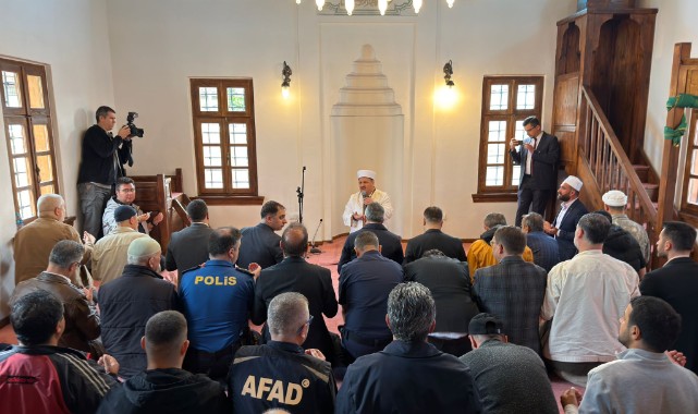 Şeyh Şüceaddin Cami cuma namazıyla yeniden ibadete açıldı