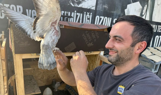 Tutkusunu işyerinde yaşatıyor