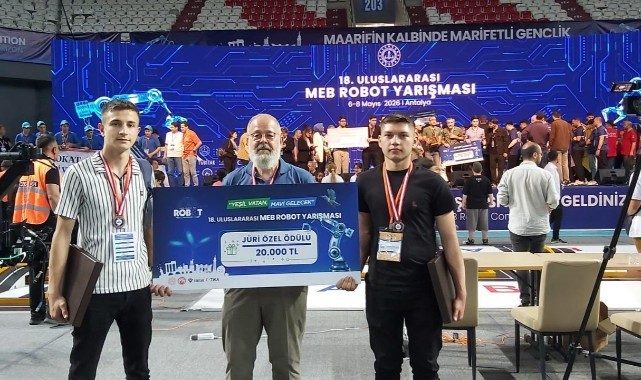 Uzunköprü MTAL’den Robotik Yarışmasında juri ödülü