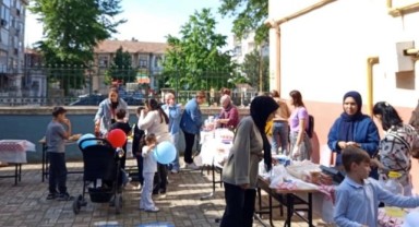 Velilerden Şehit Asım İlkokulu’na destek buluşması