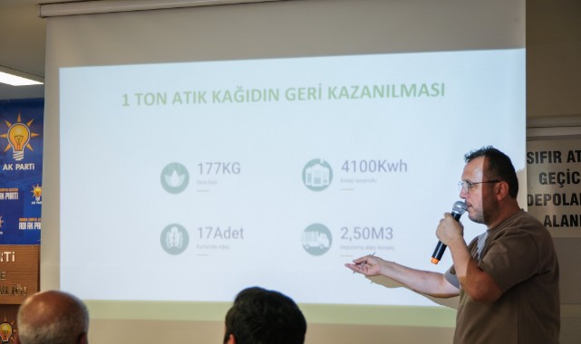 AK Parti Edirne’de “Çevre Bilinci ve Sıfır Atık” eğitimi düzenlendi