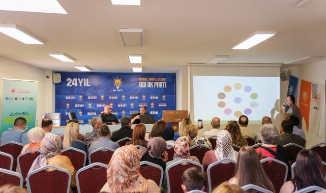 AK Parti Edirne’de “Çevre Bilinci ve Sıfır Atık” eğitimi düzenlendi