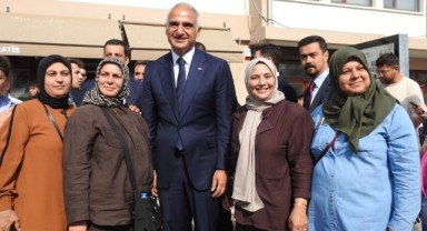 Bakan Ersoy Sokak Sağlıklaştırma Projesi'ni inceledi