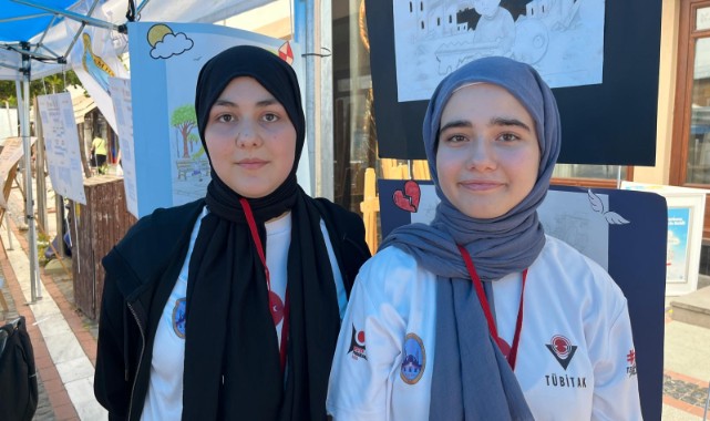 Bilim fuarındaki öğrenci projeleri ziyaretçilerden yoğun ilgi gördü