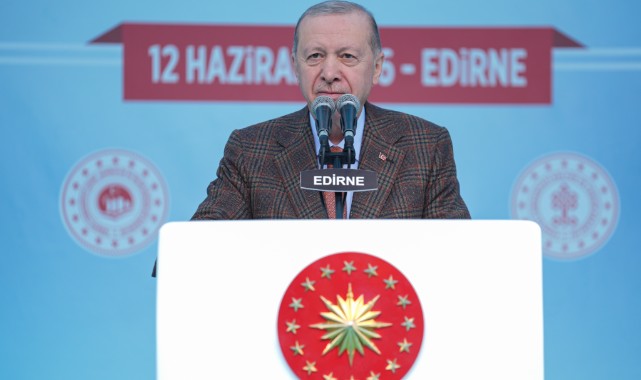 Cumhurbaşkanı Erdoğan, Edirne 150 yıl önceki ihtişamına kavuşacak