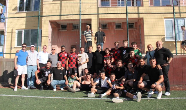 Edirne amatör futbolunda duygusal final