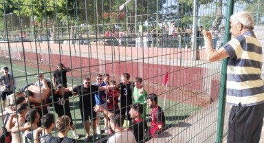 Edirne amatör futbolunda duygusal final