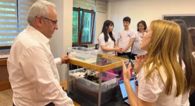 Edirne Süleyman Demirel Fen Lisesi öğrencileri projelerini tanıttı