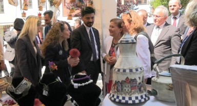 El emeği ürünler sergilendi