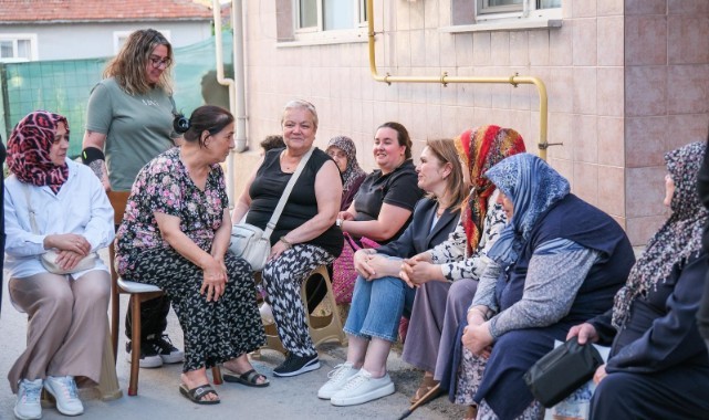 İba komşularıyla bir araya geldi, talepleri yerinde dinledi