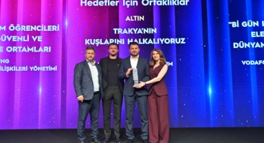 Kuşların korunmasına yönelik proje altın ödülle taçlandı