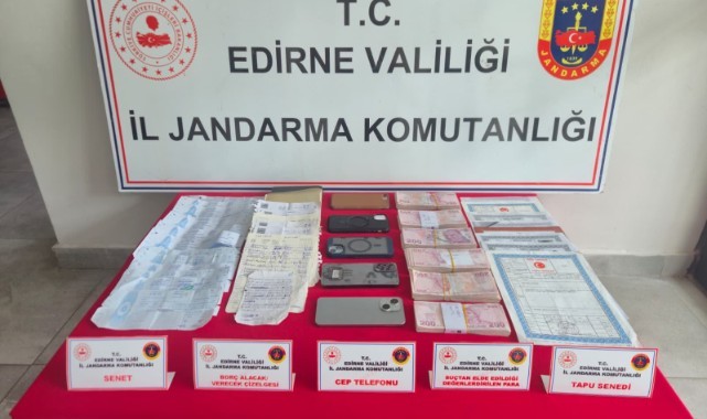 Milyonluk senet ve tapular ele geçirildi