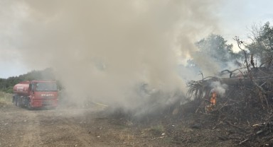 Otluk alanda çıkan yangın söndürüldü