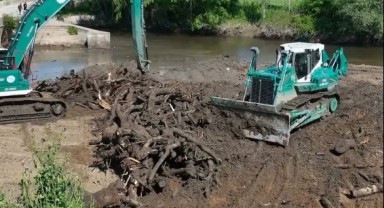 Sedde ve köprü çevresinde temizlik çalışmaları tamamlandı