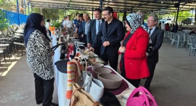 Sinanköy’de yıl sonu sergisi ilgi gördü