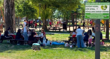 Söğütlük Millet Bahçesi Edirnelilerin gözde yaşam alanı oldu