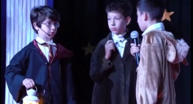 TED'Lİ öğrencilerden unutulmaz Harry Potter gösterisi