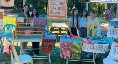 Tekstil sektörü ortaokul öğrencilerine anlatıldı