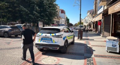 Trafik ekipleri Saraçlar'da denetim yaptı