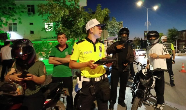 Trafik güvenliği için sahadalar