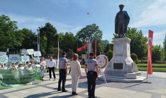 Türkiye Çevre Haftası etkinlikleri kortej yürüyüşüyle başladı
