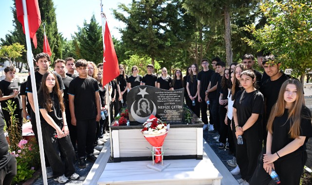 Vatan uğruna can veren kahraman polis unutulmadı