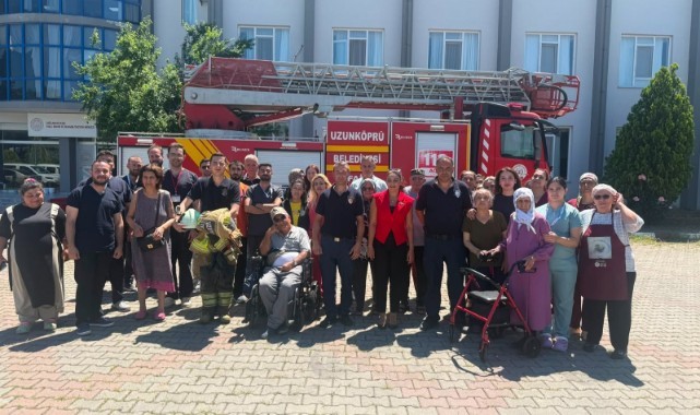 Yangınlara karşı doğru müdahale eğitimi verildi