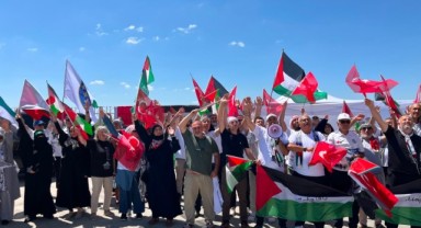 Avrupa’dan Gazze İçin Yola Çıkan Gönüllüler İpsala’da Karşılandı