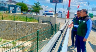 Avrupa’nın kapısı Kapıkule’de taşkın önlemleri tamamlanıyor