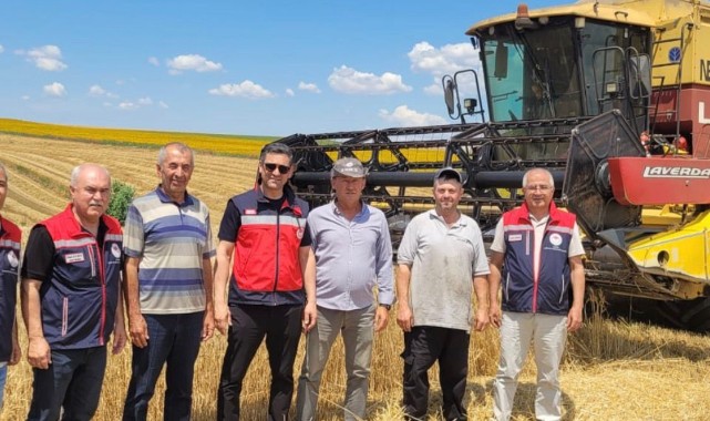BUGEM hasat çalışmalarını inceledi