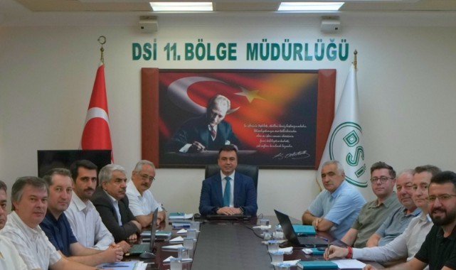 DSİ 11. Bölge Müdürlüğünde değerlendirme toplantısı gerçekleştirildi