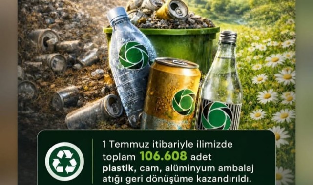 Edirne'de depozito sistemiyle çevreye nefes