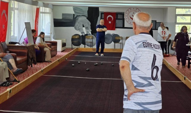 Edirne Huzurevi Bocce Takımı Namağlup Yoluna Devam Ediyor