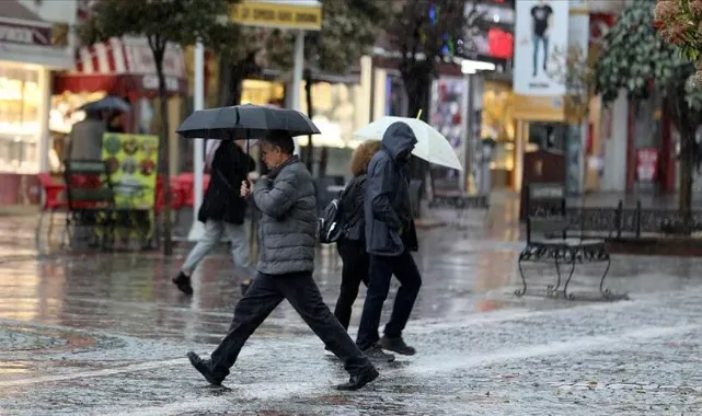 Edirne için sağanak alarmı