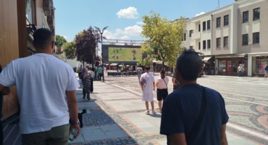 Edirneliler başpehlivanları dev ekran başında izledi