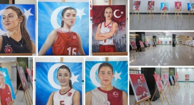 Filenin Sultanları’nın şampiyonluğu tuvallere taşındı